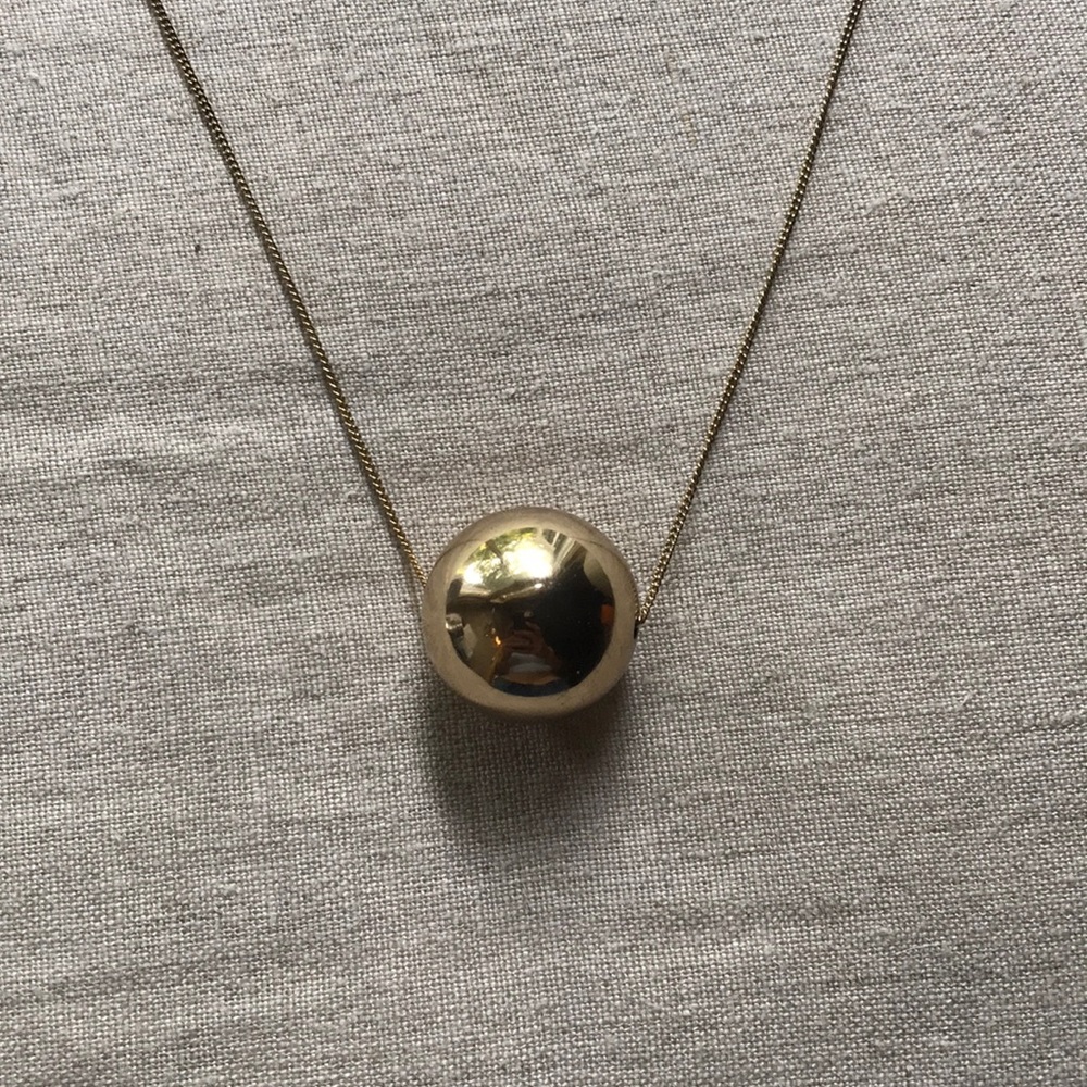 Poketo Gold Necklace